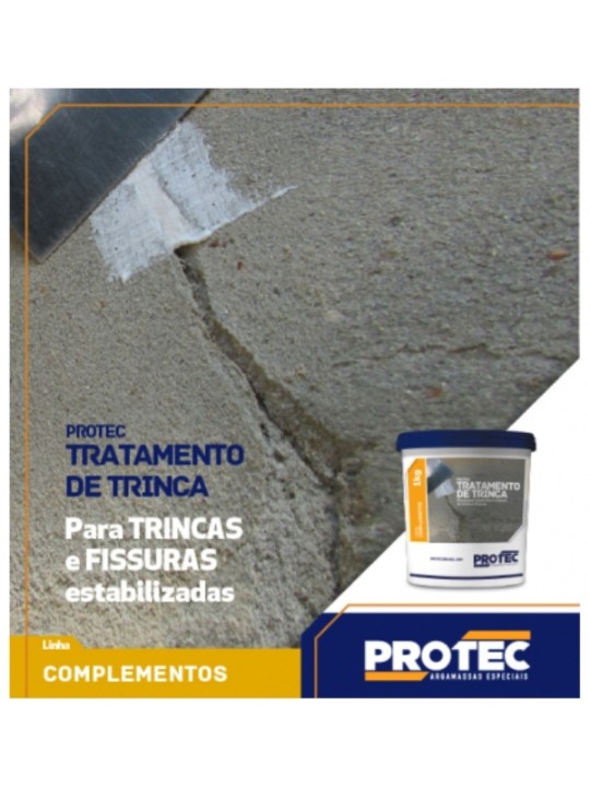 Protec Tratamento De Trincas 1Kg Branco