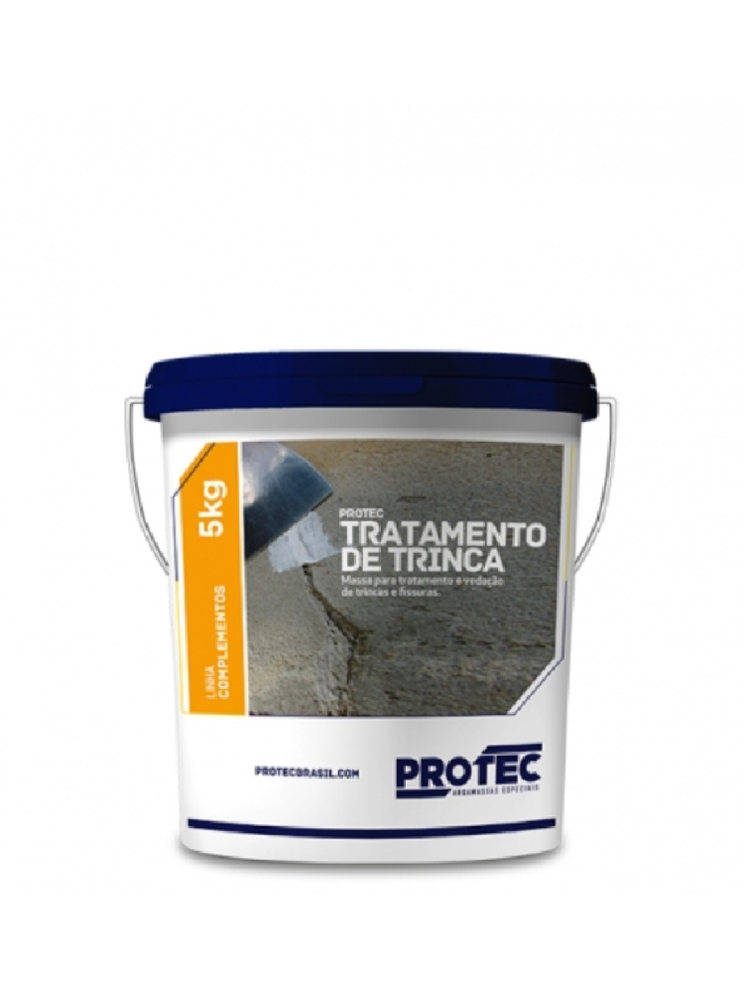 Protec Tratamento De Trincas 5Kg - Branco Protec Tratamento De Trincas 5Kg - Branco