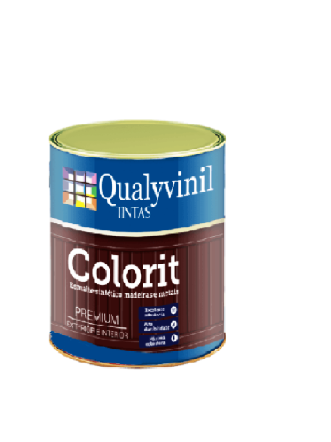 Qualyvinil Esmalte Premium Colorit Fosco Branco 0,9L Qualyvinil Esmalte Premium Colorit Fosco Branco 0,9L