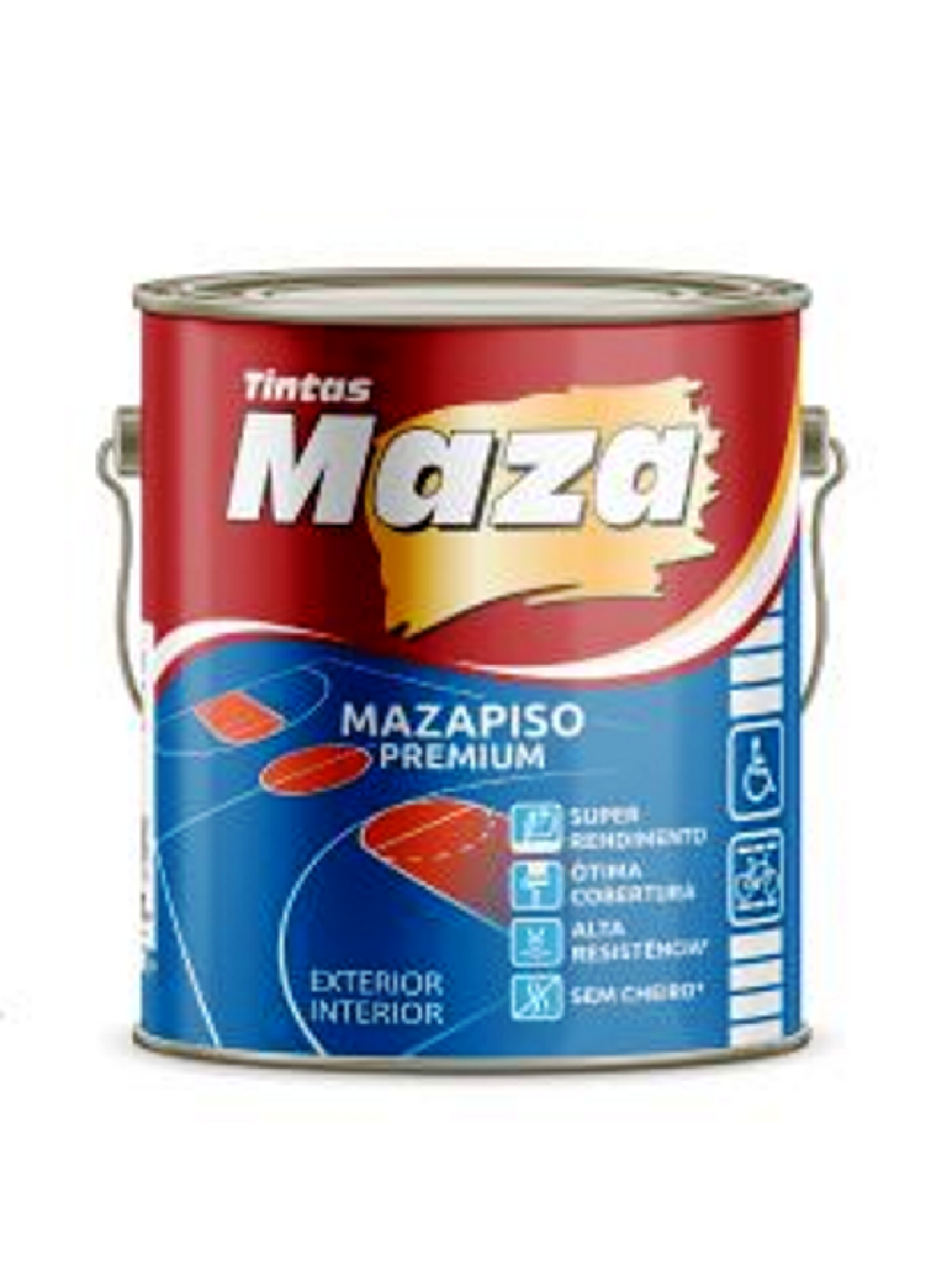 Maza Piso Premium Acet. Marrom 3,6L Maza Piso Premium Acet. Marrom 3,6L
