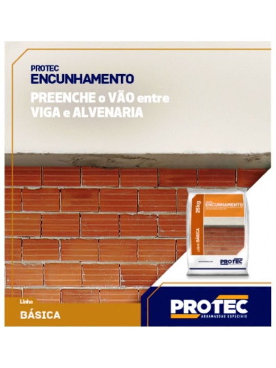 Protec Encunhamento 25Kg Cinza